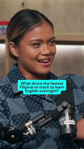 Trial by fire? Find out why the fastest Filipina on track needed to hone her English language skills ASAP! #biancabustamante @Bianca Bustamante 