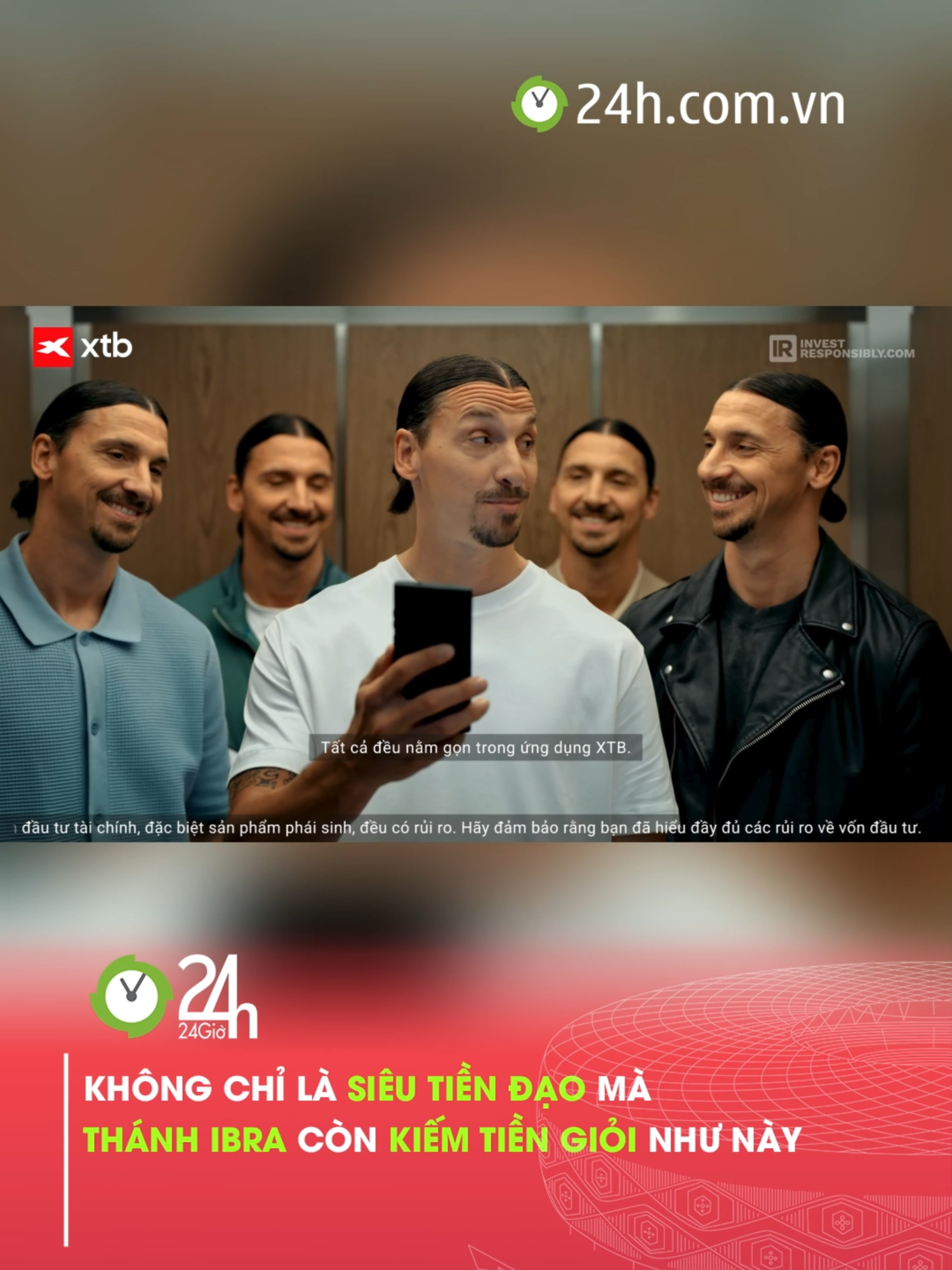 Zlatan Ibrahimovic – đại sứ thương hiệu toàn cầu của XTB.  XTB là một ứng dụng fintech, nơi bạn có thể giao dịch cổ phiếu, hàng hóa, chỉ số và còn là đối tác đáng tin cậy 