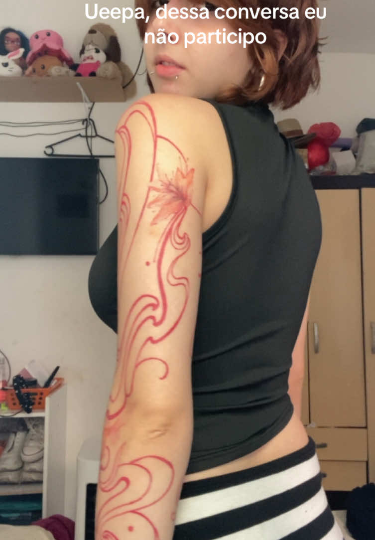 Melhor escolha da minha vida! #tattoo #fypp #fyp #redtattoo 