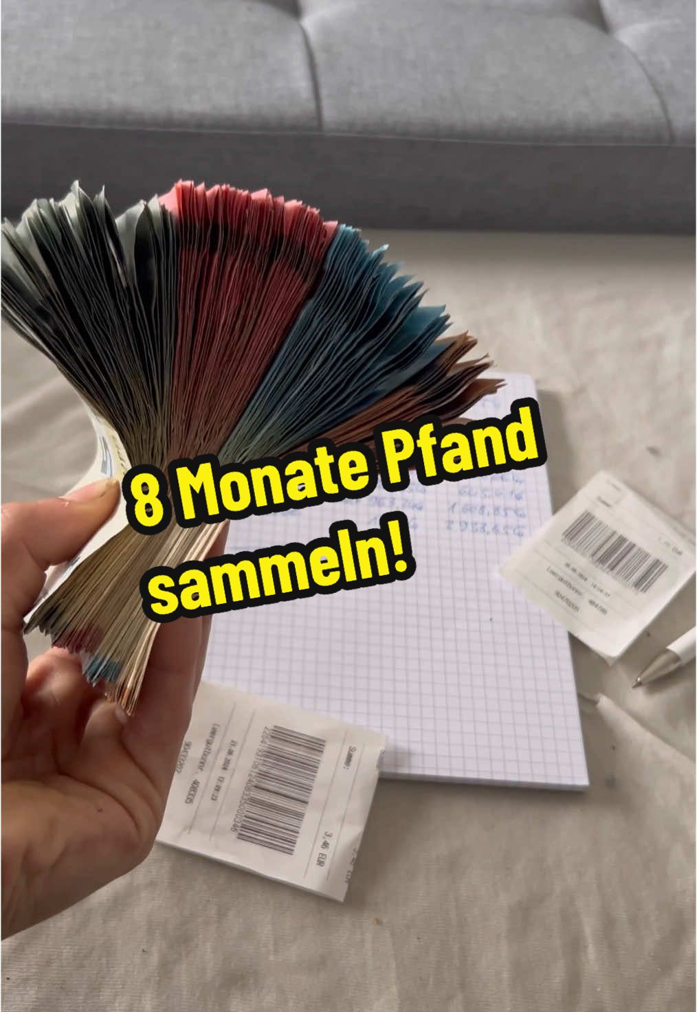So viel haben wir in 8 Monaten durch Pfandsammeln verdient! 💰 #fyp #pfand #fy #leergut #fürdich #shorts #geld #verdient #feed #trendy #reich #million #tiktokabofiesta #danke #live #sparen #führerschein #auto 