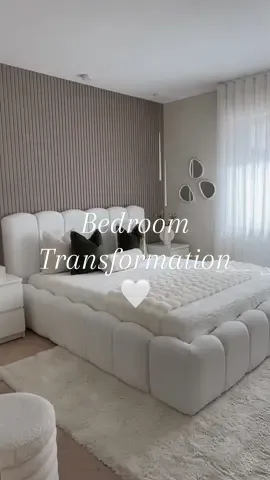 My happy place 🤍 #bedroom #bedroomdesign #bedroommakeover #bedroomideas #schlafzimmer #schlafzimmerinspiration #yatakodası #ikea #wandpaneele #foryou#fürdich #bedroomgoals 