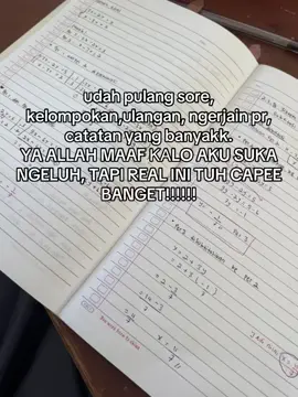 harus nangis pake gaya apa lagi? 🥺  saya tetap strong STRESS TAK TERTOLONG!!!😩#fypシ゚viral #school #tugassekolah #capesekolah #tugasnumpuk 