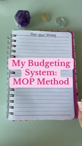 How to make a budget? MOP Method is the answer 🌟  I created this method on my own journey and it took me from broke to financially stable. It works for Academy students too, and if you do it consistently every month you WILL see results. If you want more help - go check out the free training at the top of my page. #budgetingtiktok #budgetingforbeginners #budgeting #moneymindset #budget 