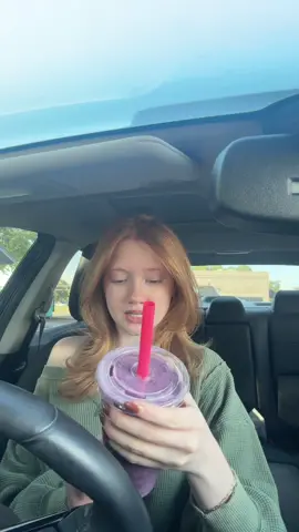 trying a new smoothie place 