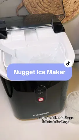 🧊Grab Euhomy’s Nugget Ice Maker while it’s on flash sale for TikTok Shops Fall Deals for You Days! #euhomyicemaker #falldealsforyou #nuggetice #nuggeticemaker #tiktokfinds #trendingnow 