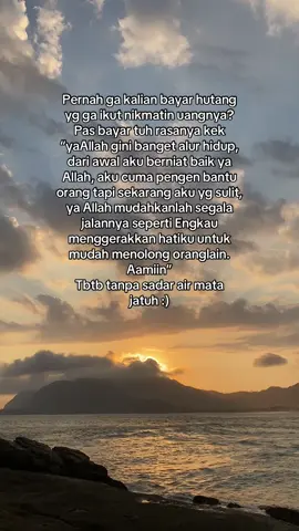 Trus cuma bisaaa pasrah dan yakin kalau Allah Maha Adil. Ga bakal semua yang terjadi sia sia dan berlalu begitu sajaaa, akan selalu ada hikmah baik di baliknya :) I believe it ya Allah, lancarkanlahhh 🥹