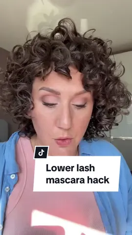 Obviously, use a clean one for your mascara 😅 #over40 #over40makeup #over40club #mascarahack #mascaratip #makeuphack #makeupbykaty 