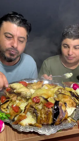 #اكل #مقلوبة #مع #المقبلات #كسبلووووور🔥🔥🔥🔥 