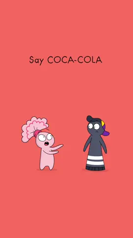 I love a cold glass of OH AH OH AH #funny #animation #funnyanimation #prank #joke #cocacola #relatable 