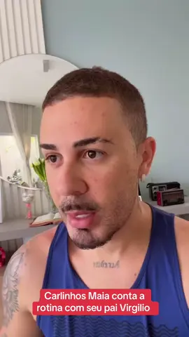 Carlinhos Maia conta a rotina com seu pai Virgilio #carlinhosmaiaof #carlinhos #carlinhosmaia #virgilio #cancer #quimioterapia 
