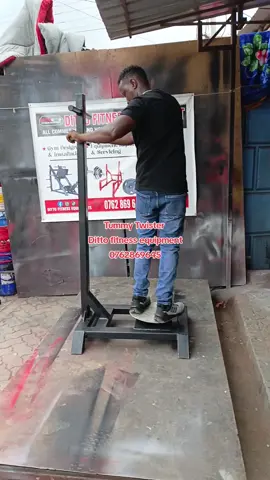 Heavy duty tummy twister for Abs exercise. Ditto fitness equipment fabrication #gym #fitnessequipment #Fitness #gymequipment 