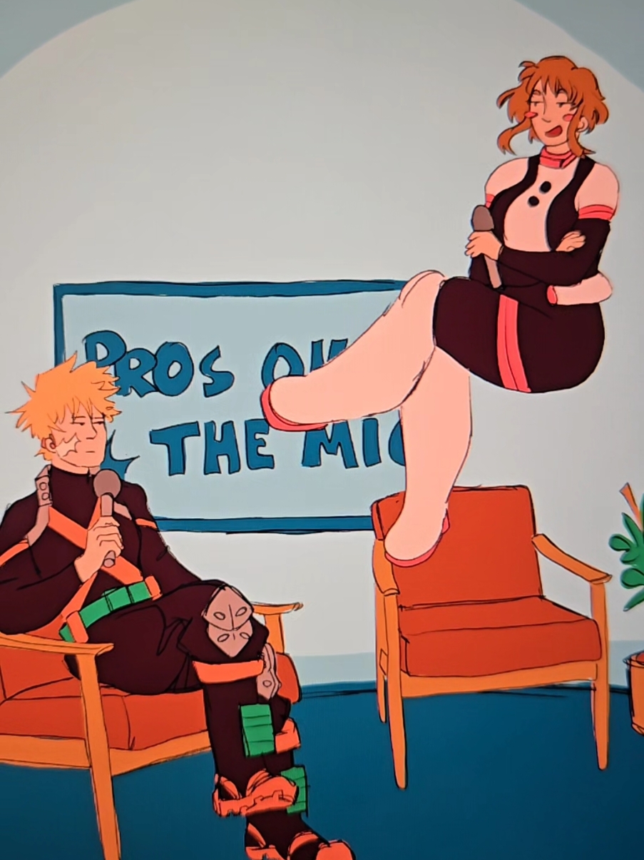 they're friends, there I said it.  #mha #bnha #myheroacademia #myhero #bakugou #katsukibakugou #ururaka #ochacouraraka #uravity #dynamight #bkdk #krbk #ehehehe 