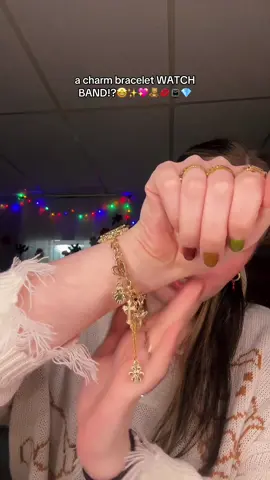 this is my new favorite acessory🤩✨💖⌚️💋 #applewatch #watchband #bracelet #charmbracelets #jewelry #review #jewelrytok 