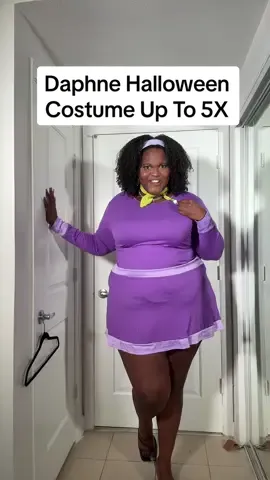 This costume goes up to size 5X 💕 Big girl approved🌸👻 Plus size Halloween  Halloween costume Scooby Doo  Daphne, Scooby Doo costume  Spooky season 
