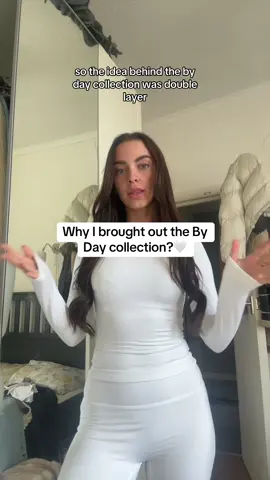 Why i brought out the By Day collection? Double layer, capsule wardrobe and so much more🤍 #newclothingbrand #blankd #goodqualityclothing #behindthebrand #autumnfashion #octobergoals 