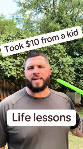 Was i to harsh? #kids #Outdoors #treework #tree #bluecollar #concrete #customer #customerservice #DIY #hustle #sidehustle #play #life #LifeHack #fix #repair #lesson #teach #happy #hardwork #motivation 