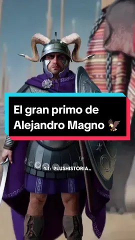 Pirro de Epiro, el renombrado rey y general griego que era primo de Alejandro Magno. Pirro nacido, alrededor del año 319 a.C. era hijo de Eácides de Epiro. Eácides, era primo de Olimpia, madre de Alejandro Magno, lo que convierten a Pirro y Alejandro en primos segundos. Pese a no haber coincidido en vida por pocos años, ambos parientes se forjaron su nombre en la historia. #pirrodeepiro #pirro #epiro #olimpia #alejandromagno #curiosidades #historia #historiaantigua #grecia #guerraspirricas #plushistoria #aguiladeepiro 