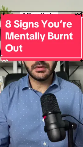 8 Signs You’re Mentally Burnt Out. #MentalHealth #MentalHealthAwareness #mentalhealthmatters #mentalhealthdeclining #sadness #sadtok #sadtoks #loneliness 