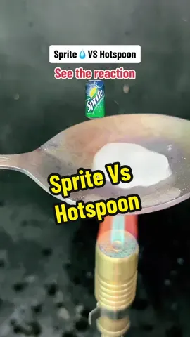 Sprite Vs Hotspoon #asmr #experiment #satisfying #1000 #asmrsounds #rhcb #firespoon 
