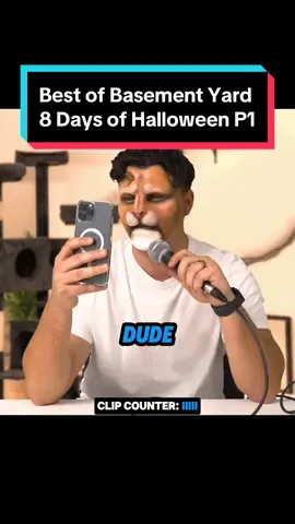 SPOOKY SZN IS HERE! 🎃 follow along for the 8 days of Halloween! 👻 @The Basement Yard Podcast  #basementyard #funnyvideos #thebasementyard #foryoupage #blowthisup #tby #fyp #foryou #halloween #spooky