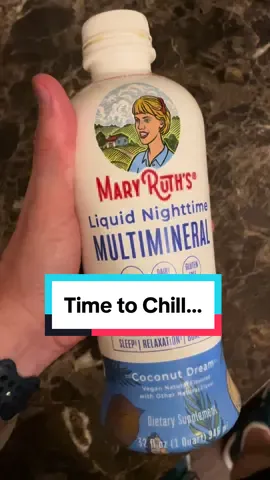 Need Help Winding Down? Liquid Nighttime Multimineral #liquidmultivitamin #nighttime #winddown #relaxation #vitamin #maryruthsorganics 