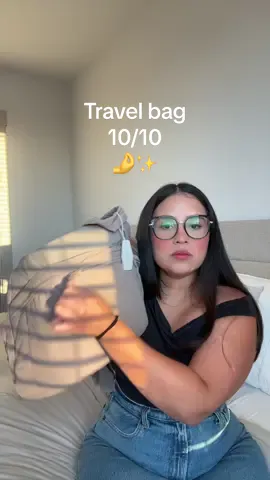 A este travel bag le doy un 10/10 #travelbag #travelmusthaves #fyp #travelessentials #tiktokshopfinds 