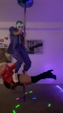 Happy october🤪🎃🃏 #halloween2024 #harleyquin #joker #couplespole #kehlani #coupleslove #matchingoutfits #fiance #fypage #couplethings #Fitness #fypシ゚viral #repost #halloweenlook #quinn #jokerchallenge #poledance #poletok #poleduo #couplethings #viral #foryou #pole #poletricks @kehlani 