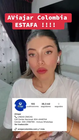 AViajar Colombia estafa ! #aviajarcolombiaestafa #estafacolombia #agenciadeviajes @Ktêê Mamián 