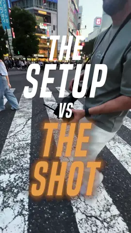 The setup vs the shot Ft: @Sony Alpha 📸 . . . . . #creativephotography #creativevideo #sonyalpha #videography #shibuyacrossing #videographytips 