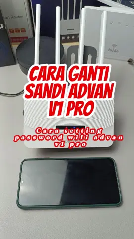Cara seting atau ganti password wifi advan cpe v1 pro dengan mudah. Toton sampai selesai biar tidak gagal faham #advanv1pro #gantipasswordwifi #wifisimcard