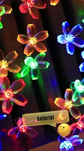 Solar Flower String Lights Outdoor Waterproof
#christmasdeco#christmaslights#FairyLights#SolarStringlight#outdoor