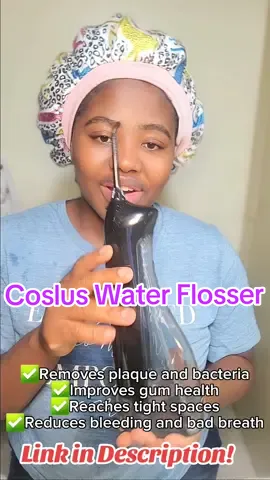 COSLUS WATER FLOSSER  #FallsDealsForYou #tiktokholidaydeals #tiktokshopholidayhaul #tiktokshopcybermonday #teethcareroutine #teethtok 