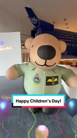 Happy Children's Day from CPT Ted and the RSAF! To all the young and young at heart, keep dreaming big and reaching for the skies. The sky’s the limit! ✈️✨ #childrensday #TheRSAF #FYP #FYPSG #SG #TiktokSG #TikTok #Military #MilTok #AirForce 