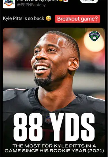 What a game #nflnews #fantsyfootball #espnfantasyfootball #primetime #kirkcousins #falcons 