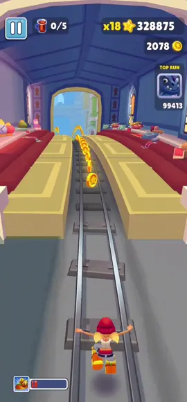 SUBWAY SURFERS 5 min gameplay #gaming #subwaysurfers #kidsgame #throwbacks #fyp 