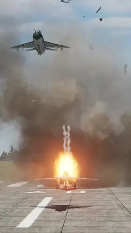 Mig-21 Surprise Attack On Mig-29 In Airbase In Dcs #foryoupage #foryou #shorts #dcs #dcsworld #dogfight #simulator #simulatorgames #flightsimulator 