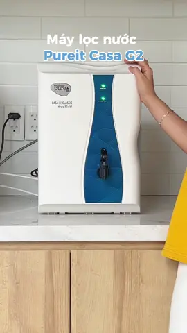 Pureit Casa G2 - Máy lọc nước treo tường/để bàn nhỏ mà có võ 🙌 #unilever #pureit #maylocnuoc 