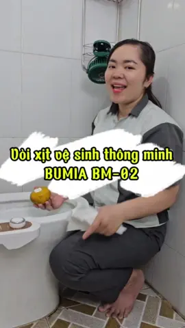 Bộ vòi xịt vệ sinh thông minh BUMIA BM-02 tiện lợi #diennuocdandung #coemthovuon #giadungtienich #boncau #vesinh 