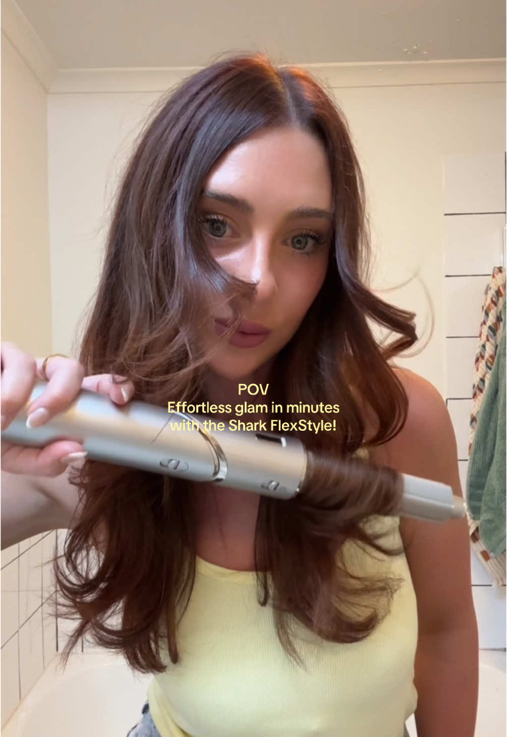 One tool a million styles 🎀🫶🏼@Shark Beauty Australia #sharkbeauty #airwrap #curls #glam #sharkflexstyle #blowout #grwm #fyp #sydney #hairtok 