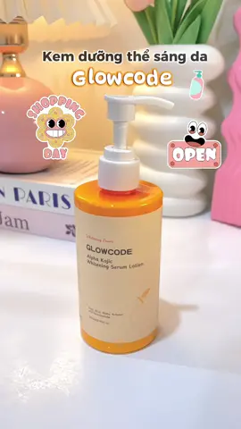 Kem dưỡng sáng da Glowcode cuối cùng cũng cập bến về tới VN 💕 #glowcode #kemduongthe #kemduongtheglowcode #bodylotion #reviewlamdep #fyp #xuhuong 
