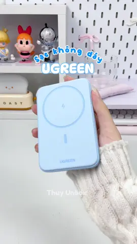 Sạc không dây từ tính Ugreen #unboxing #unbox #review #sackhongday #sactutinh #magsafe #sacmagsafe #sacduphong #sacduphong10000mah #ugreen 
