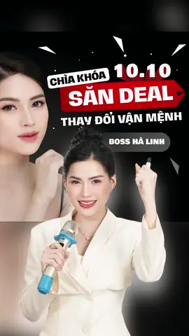 SUPERLIVE VÀO LÚC 20H NGÀY 10/10: CHÌA KHOÁ SĂN DEAL - THAY ĐỔI VẬN MỆNH cùng BOSS: Hà Linh #halinhofficial #superlive #livestream #tiktokshop #1010 #phunuvietnam #2010 @Kiệt Hà Tịnh 