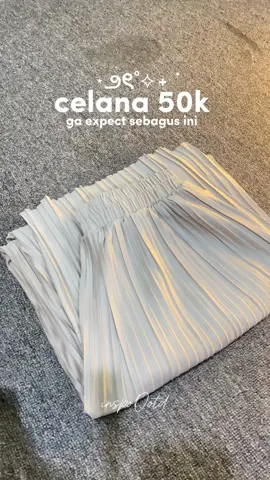 mo beli lagiii saking sering nya dipake😭😭 #celanacewek #celanaplisket #celanamurah 