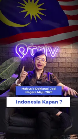 Malaysia siap deklarasi jadi negara maju di 2025. Indonesia kapan??? Syarat dianggap sebagai negara maju ga asal-asalan, Indonesia harus mencapai ini dulu ‼️ Gimana menurut kalian kok kita bisa kalah sama malaysia?