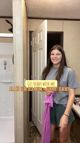 Lets get ready for work! Happy friday! #grwm #morningroutine #grwmroutine #momtent #teacherlife #momlifeisthebest #friday 