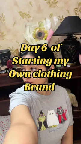Day 6 of starting my own clothing brand ❤️ #SmallBusiness #startingmyownbusiness #clothingbrand #Vlog #fyp #smallbusinessvlog #fyp 