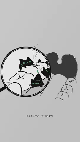 牙蟲貓 🦷 Tooth decat . . . #blackcat #cute #funny #黑貓 #可愛 #有趣 #圖文 #動畫 #黑色幽靈#貓尾草 #BKGHOST #TIMONYA 