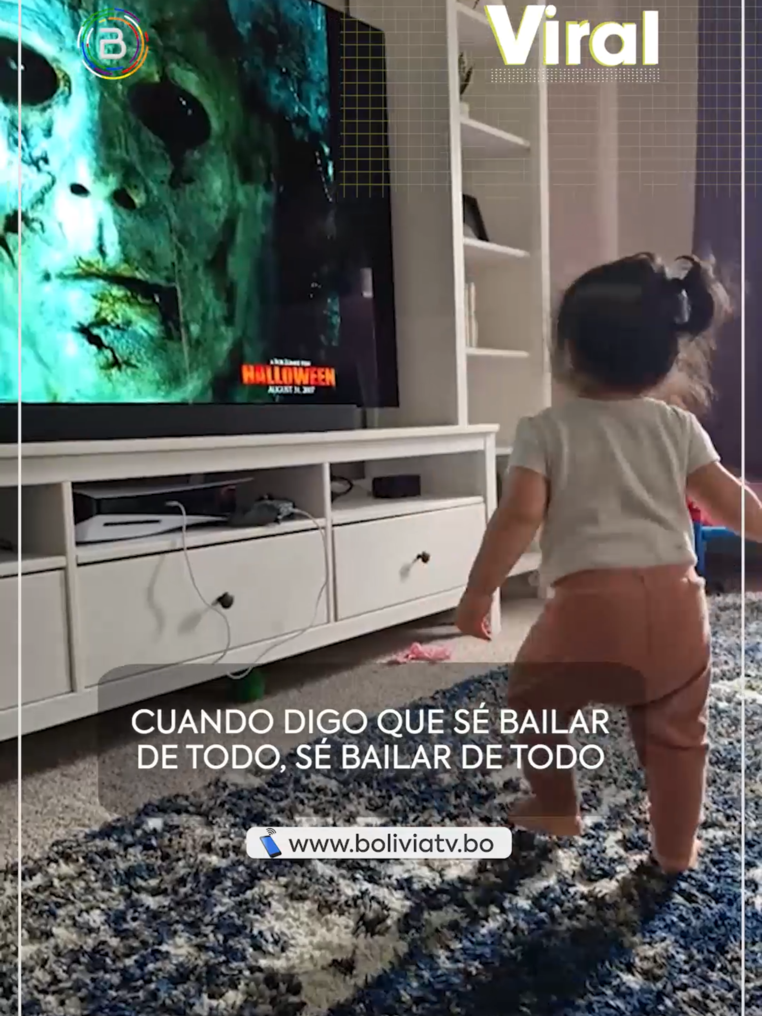👶 ¡La inocencia de la niñez en su máxima expresión! 🍼 A esta bebé no le importa bailar música de terror porque tiene ritmo para todo 🎶 #btvmultimedia #boliviatv #bolivia #btvinforma #bolivia #btv #humor #terror #baile #viral #bebé