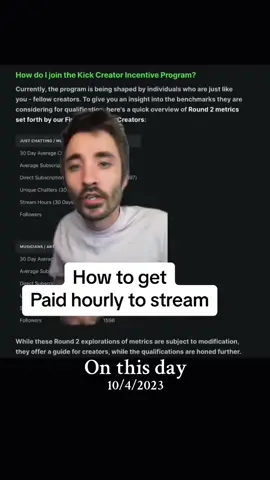 Its been a year since they added these requirements. Anyone had any luck with this program? #twitch #streamer #twitchtok #fypage #twitchtok7 #streaming #streamtips #onthisday #fypシ゚viral 