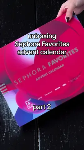 Unboxing Sephora Favorites Advent Calendar - part 2 #nssgclub #makeup #beautynews #BeautyTok #beauty #fyp #trending #sephora #unboxing #adventcalendar #unboxingvideo 